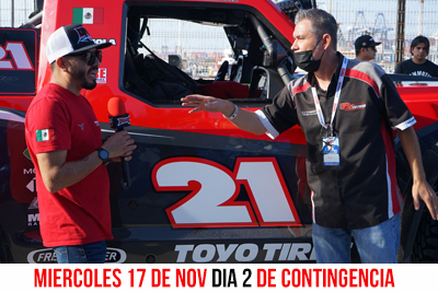 54th SCORE Baja 1000 2021 - Contingencia D2