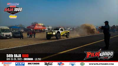 54th SCORE Baja 1000 2021 - Baja Sur