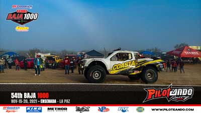 54th SCORE Baja 1000 2021 - Baja Sur