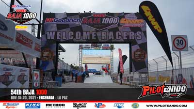 54th SCORE Baja 1000 2021 - Contingencia Dia 1