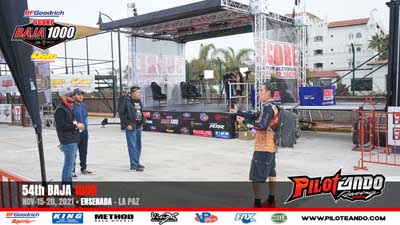 54th SCORE Baja 1000 2021 - Contingencia Dia 1