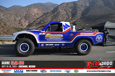 SCORE Baja 400 2021 - Contingencia